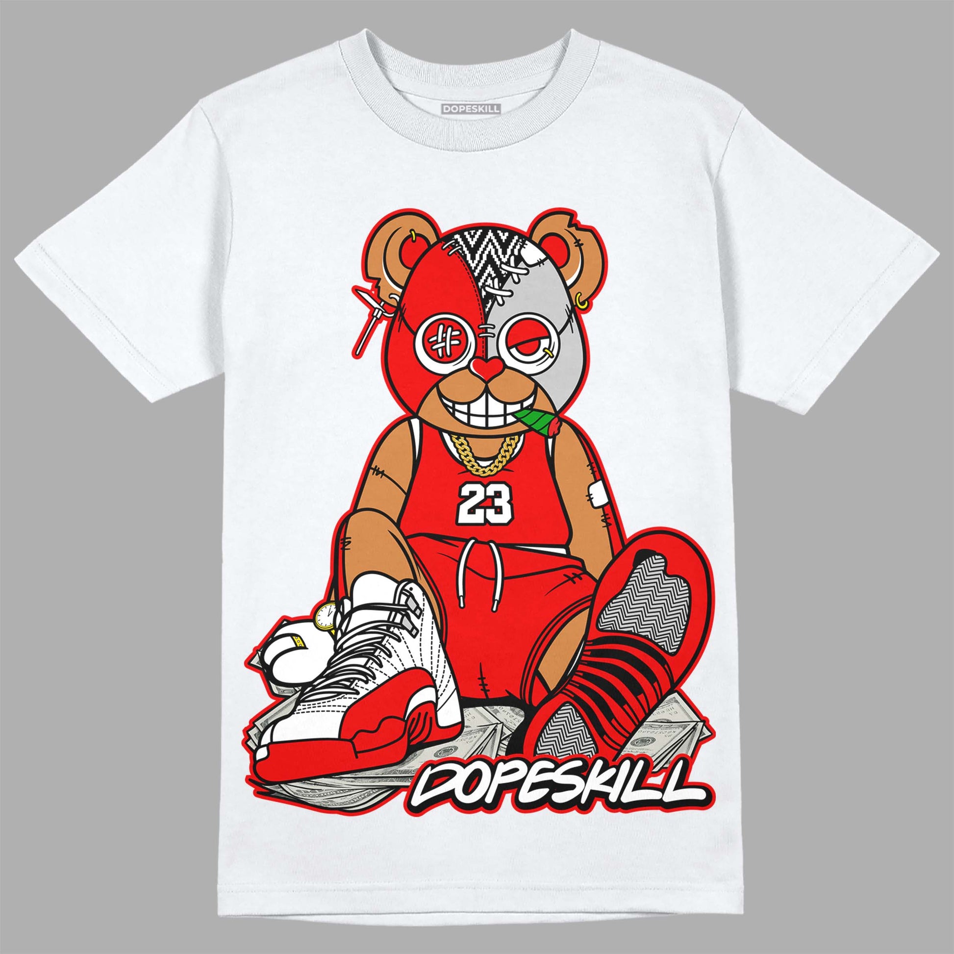 Jordan 12 “Cherry” DopeSkill T-Shirt Greatest Graphic Streetwear - White