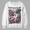 Jordan 14 Retro 'Stealth' DopeSkill Sweatshirt Resist Graphic Streetwear - White