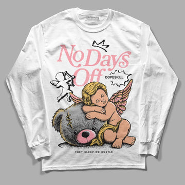 Jordan 3 GS “Red Stardust” DopeSkill Long Sleeve T-Shirt New No Days Off Graphic Streetwear - White 