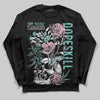 Jordan 11 Low "Igloo" DopeSkill Long Sleeve T-Shirt Side Hustle Graphic Streetwear - Black