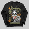 Olive Sneakers DopeSkill Long Sleeve T-Shirt Living My Best Life Graphic Streetwear - black