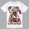 Dunk Low Freddy Krueger DopeSkill T-Shirt Hurt Bear Graphic Streetwear - White