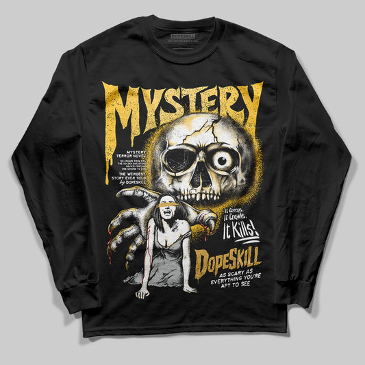 Jordan 12 "Phantom" DopeSkill Long Sleeve T-Shirt Mystery Ghostly Grasp Graphic Streetwear - Black