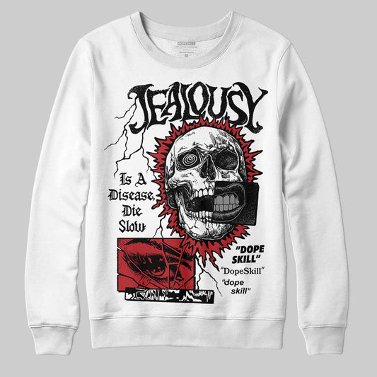 Jordan 8 Retro Bugs Bunny (2025) DopeSkill Sweatshirt Jealousy Graphic Streetwear - White