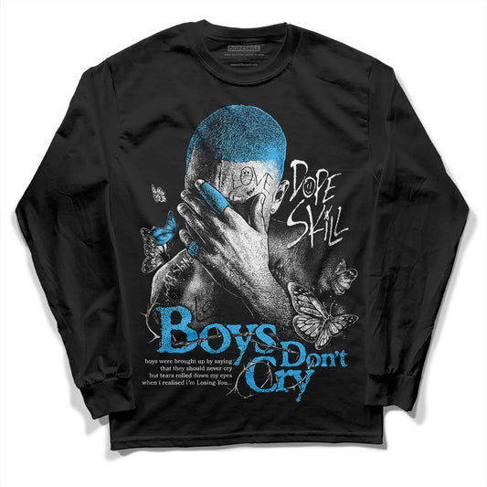 Dunk Low ‘Pure Platinum’ DopeSkill Long Sleeve T-Shirt Boys Don't Cry Graphic Streetwear - Black