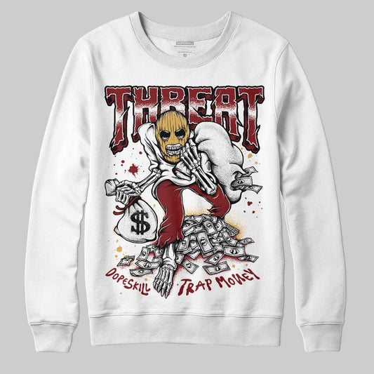 Dunk Low SE Sisterhood Sail Team Red W DopeSkill Sweatshirt Threat Graphic Streetwear - White