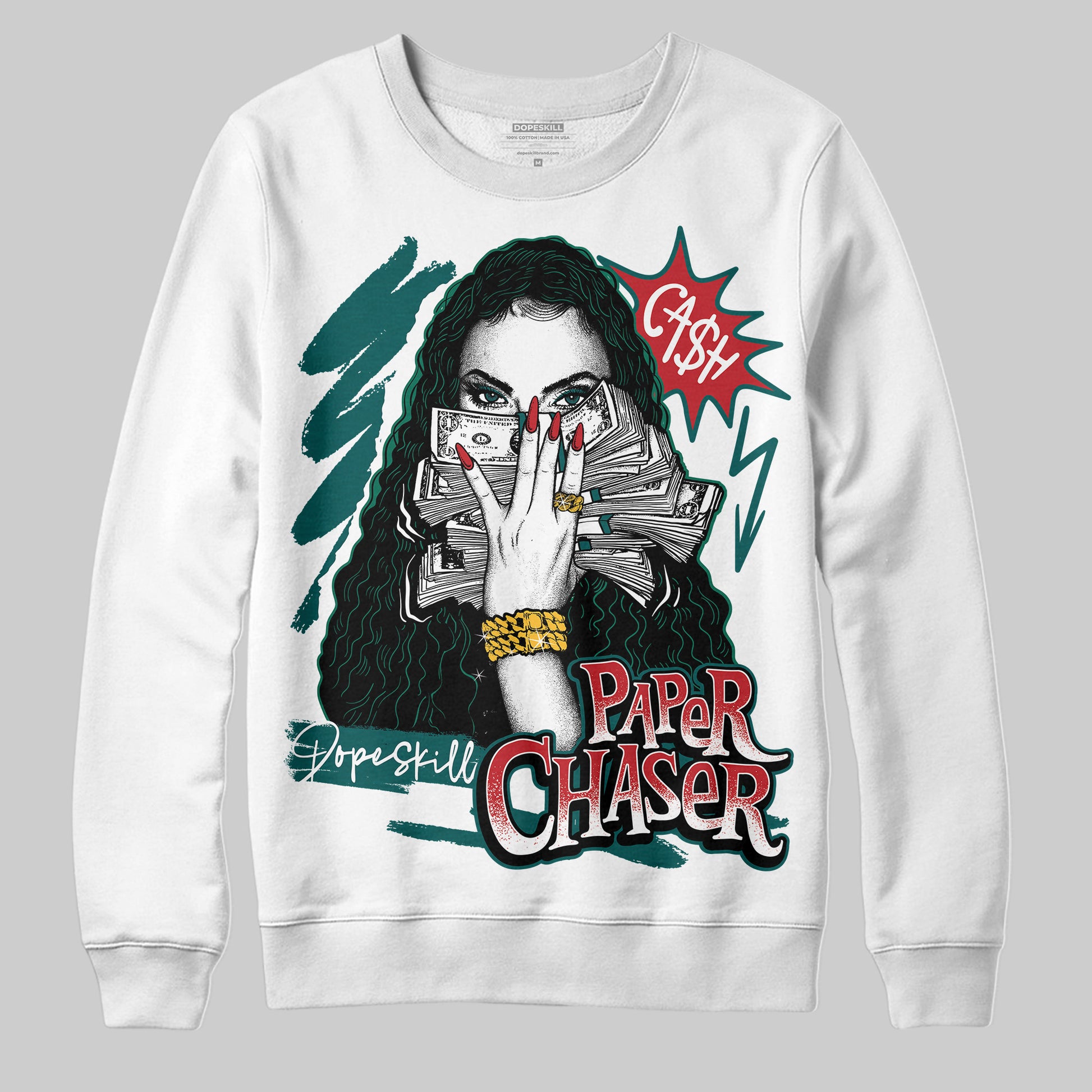 ASICS Gel-1130 'White Dark Neptune' DopeSkill Sweatshirt NPC Graphic Streetwear - White 