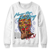 Jordan 1 Mid GS 'Six Championships' DopeSkill Sweatshirt Never Stop Hustling Graphic Streetwear - White