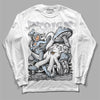 Jordan 11 Retro Low Cement Grey DopeSkill Long Sleeve T-Shirt Resist Graphic Streetwear - White 