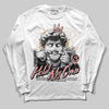 Nike Air Force 1 Low Canvas “Linen” DopeSkill Long Sleeve T-Shirt In My Way Graphic Streetwear - White