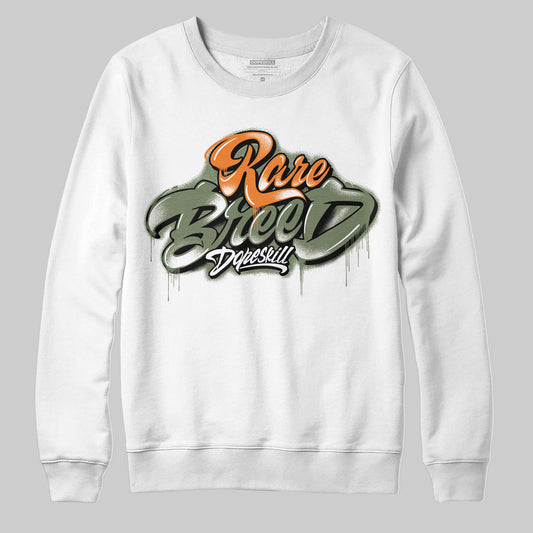 Jordan 4 Retro OG SP Undefeated (2025) DopeSkill Sweatshirt Rare Breed Type Graphic Streetwear -White