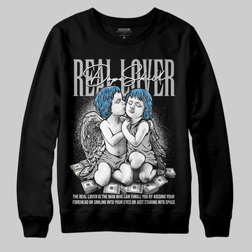 Jordan 10 OG “Steel” DopeSkill Sweatshirt Real Lover Graphic Streetwear - Black