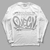 Dunk Low ‘Pure Platinum’ DopeSkill Long Sleeve T-Shirt Queen Graphic Streetwear - White