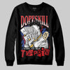 Jordan 3 “Seoul 2.0” DopeSkill Sweatshirt Sorry I've Been Trappin Graphic Streetwear - Black