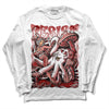 Jordan 13 “Dune Red” DopeSkill Long Sleeve T-Shirt Resist Graphic Streetwear - White