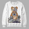 Jordan 4 Retro Frozen Moments DopeSkill Sweatshirt Greatest Graphic Streetwear - White 