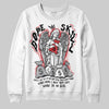 Jordan 4 OG “White Cement” DopeSkill Sweatshirt Angels Graphic Streetwear - White