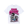 Pink Sneakers DopeSkill T-Shirt Paper Chaser Boy Graphic Streetwear  White
