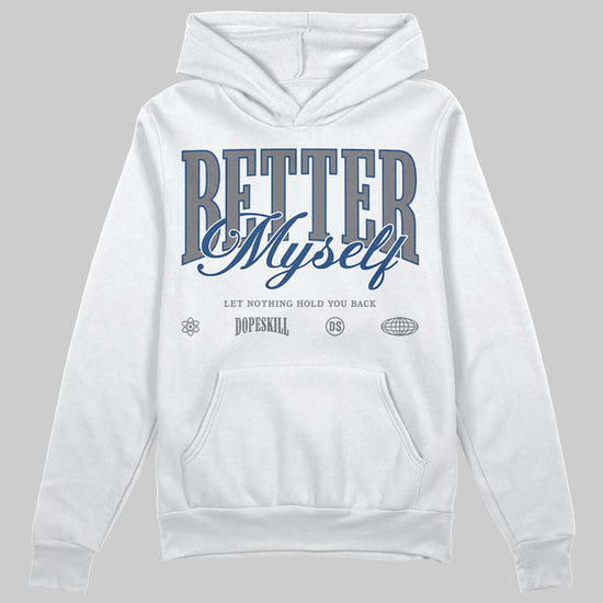 Jordan 9 Retro 'Flint Grey' 2026 DopeSkill Hoodie Sweatshirt Better Myself Graphic Streetwear - White