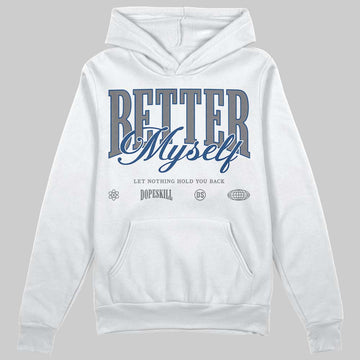 Jordan 9 Retro 'Flint Grey' 2026 DopeSkill Hoodie Sweatshirt Better Myself Graphic Streetwear - White