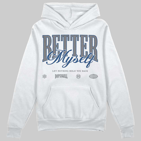 Jordan 9 Retro 'Flint Grey' 2026 DopeSkill Hoodie Sweatshirt Better Myself Graphic Streetwear - White