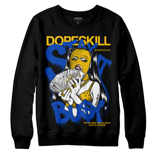 Jordan 14 “Laney” DopeSkill Sweatshirt Stay It Busy Graphic Streetwear - Black