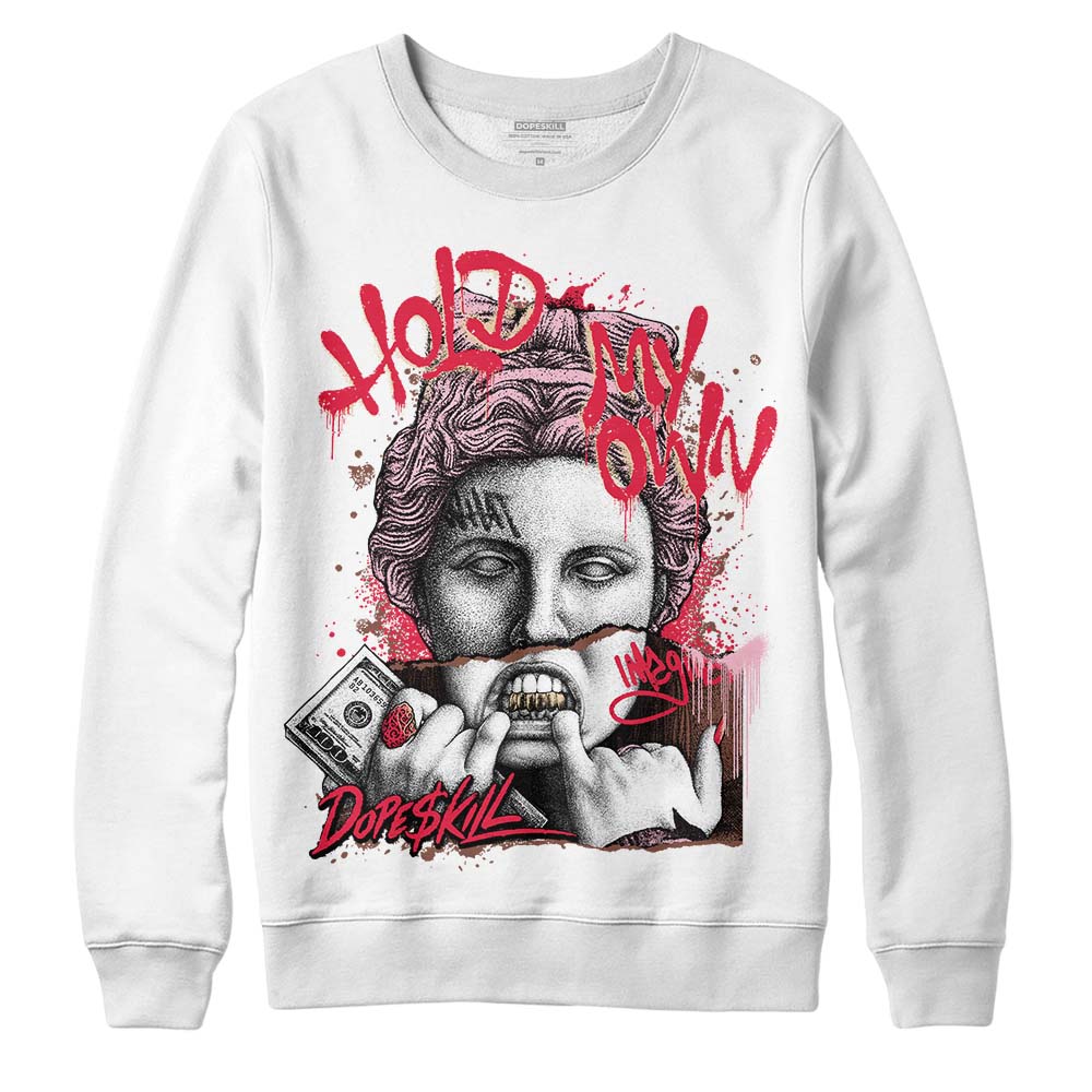 Dunk Low PRM Bacon DopeSkill Sweatshirt Hold My Own Graphic Streetwear - White