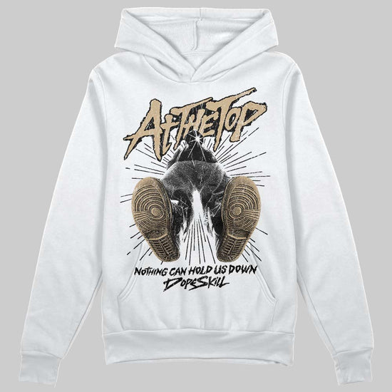 TAN Sneakers DopeSkill Hoodie Nothing Can Hold US Down Graphic Streetwear - White
