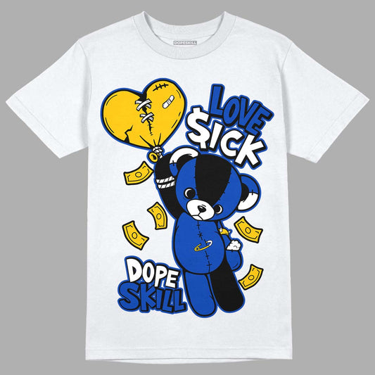 Jordan 14 “Laney” DopeSkill T-Shirt Love Sick Graphic Streetwear - White