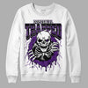 Jordan 12 “Field Purple” DopeSkill Sweatshirt Trapped Halloween Graphic Streetwear - White