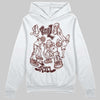 Jordan 11 “China” DopeSkill Hoodie Sweatshirt Real Y2K Players Graphic Streetwear - White