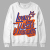 Dunk Low Futura Orange Blaze DopeSkill Sweatshirt LOVE Graphic Streetwear - White