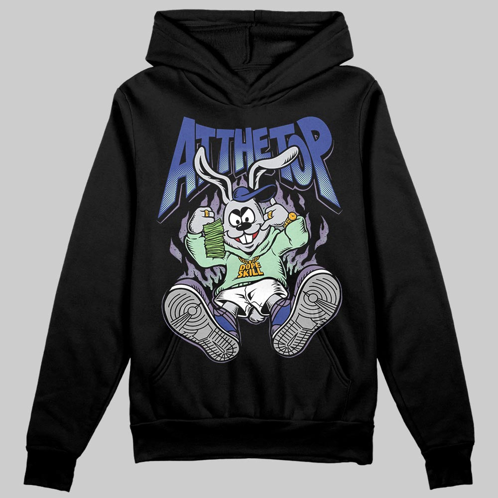 Jordan 1 Retro Low OG Zion Williamson Voodoo Alternate DopeSkill Hoodie Sweatshirt At The Top Graphic Streetwear - Black