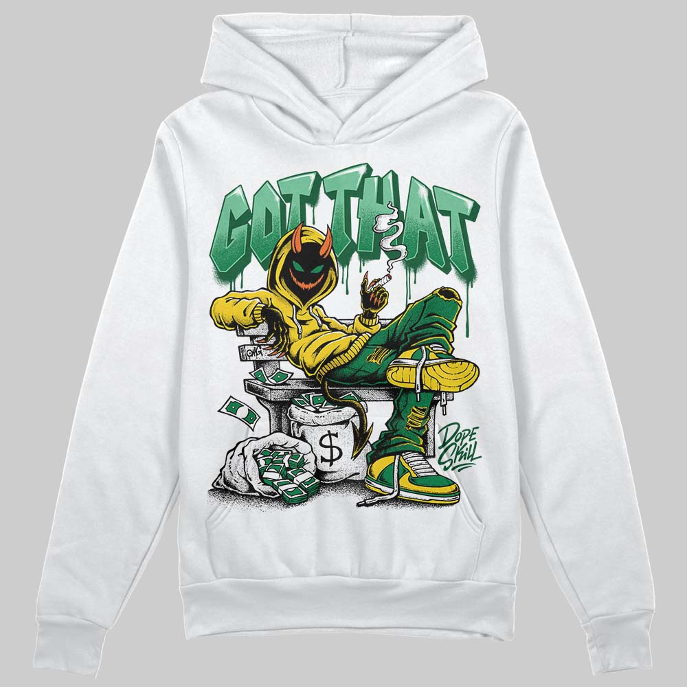 Green Sneakers DopeSkill Hoodie Sweatshirt Got That Graphic Streetwear - White