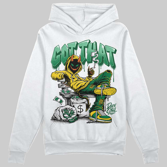 Green Sneakers DopeSkill Hoodie Sweatshirt Got That Graphic Streetwear - White