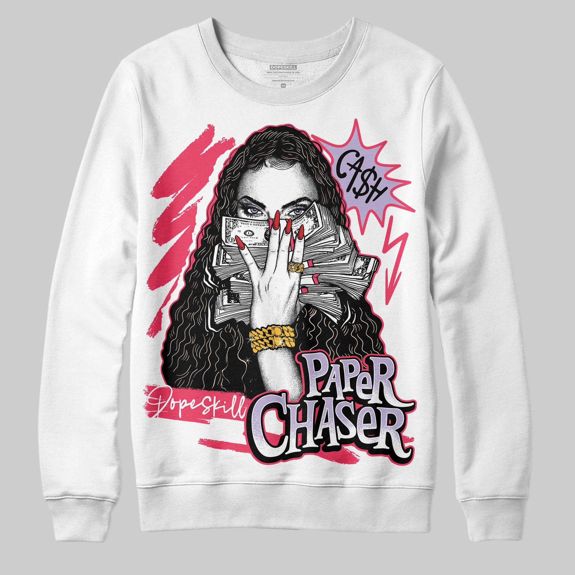 Jordan 5 Low “Peanut Butter Jelly” DopeSkill Sweatshirt NPC Graphic Streetwear - White