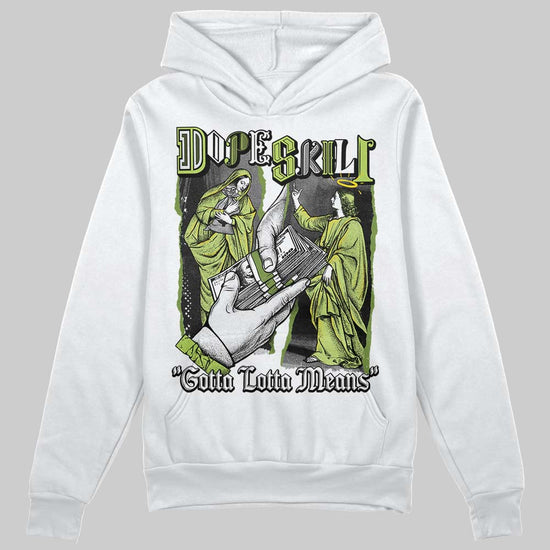 Dunk Low Pro SB 'Fruity Pack - Green Apple' DopeSkill Hoodie Sweatshirt Gotta Lotta Means Graphic Streetwear - White