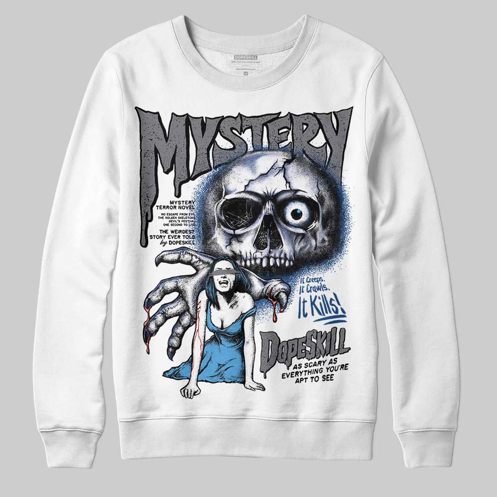 Jordan 9 Retro 'Flint Grey' 2026 DopeSkill Sweatshirt Mystery Ghostly Grasp Graphic Streetwear - White