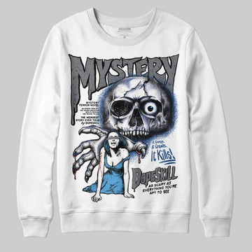 Jordan 9 Retro 'Flint Grey' 2026 DopeSkill Sweatshirt Mystery Ghostly Grasp Graphic Streetwear - White