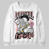 Jordan 1 Low OG “Rust Pink” DopeSkill Sweatshirt Sorry I've Been Trappin Graphic Streetwear - White 