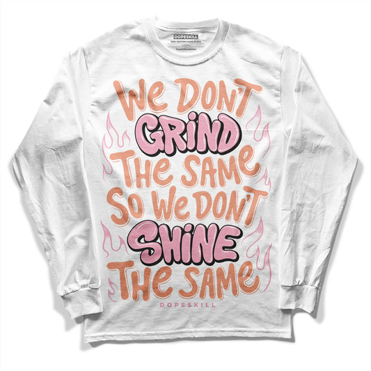 Jordan 11 Low “Legend Pink” DopeSkill Long Sleeve T-Shirt Grind Shine Graphic Streetwear - White