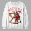 Jordan 12 Retro Cherry DopeSkill Sweatshirt VERSUS Graphic Streetwear - White