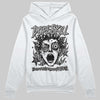 Jordan 10 Retro Shadow (2025) DopeSkill Hoodie Sweatshirt Root of Evil Graphic Streetwear - White 