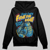 Royal Blue Sneakers DopeSkill Hoodie Sweatshirt Fight For Right Graphic Streetwear - black