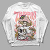 Jordan 3 GS “Red Stardust” DopeSkill Long Sleeve T-Shirt Trippin Graphic Streetwear - White 