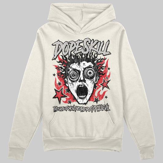 Jordan 1 Retro High OG “Sail” DopeSkill Hoodie Sweatshirt Root of Evil Graphic Streetwear