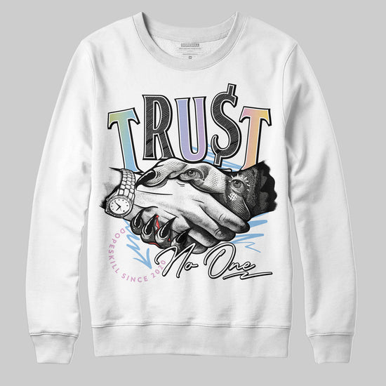 Jordan 5 “Year of the Snake” DopeSkill Sweatshirt Trust No One Graphic Streetwear - White