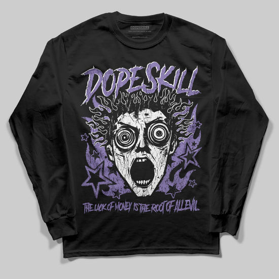 Jordan 11 "Mojave" DopeSkill Long Sleeve T-Shirt Root of Evil Graphic Streetwear - Black