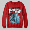 Red Sneakers DopeSkill Sweatshirt Fight For Right Graphic Streetwear - red