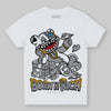 Jordan 10 OG “Steel” DopeSkill Toddler Kids T-shirt Born To Be Rich Graphic Streetwear - White 